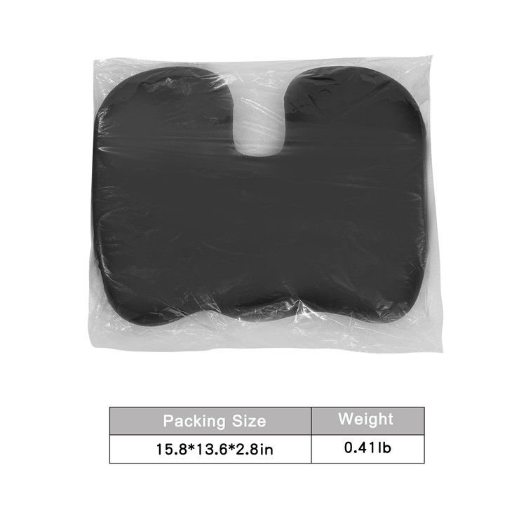 U Shape Memory Foam Heated Seat Cushion (13) Coussin de siège chauffant en mousse à mémoire de forme en U (13)