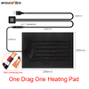 USB Heater Carbon Fiber Heating Pad MTECE001