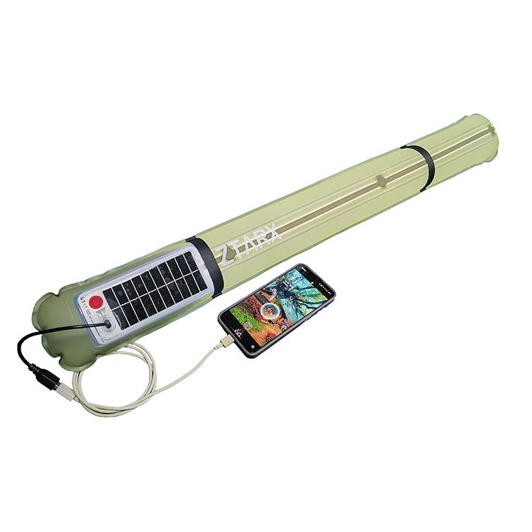 Lightweight LED Lantern 4000mAh Rechargeable IP66 Waterproof Solar Camping Inflatable Light Tube MSO-43