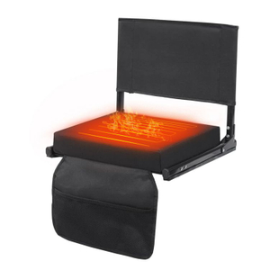  Heated Stadium Seat for Bleachers with Back Support MTECC010
