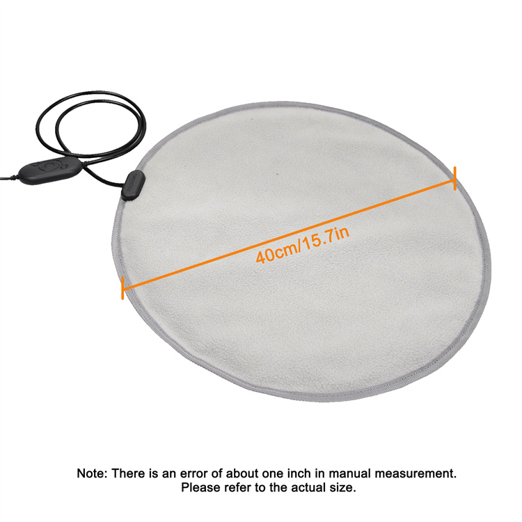 Heated Round Pet Pad (10)