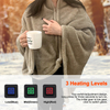 Extremely Soft And Comfortable Heating Shawl Blanket MTECB014