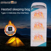 Heating Sleeping Bags Adjustable Heating Levels For Cold Weather MTECS003