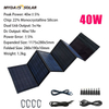 40W Specification Models Foldable Fast Generation Compatibility Multi Port Output Solar Panel Charger MDSW-1009