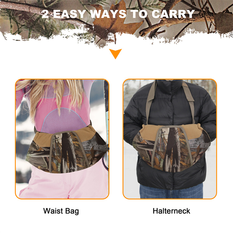 Camo Fleece Hand Warmer MYDAYS158