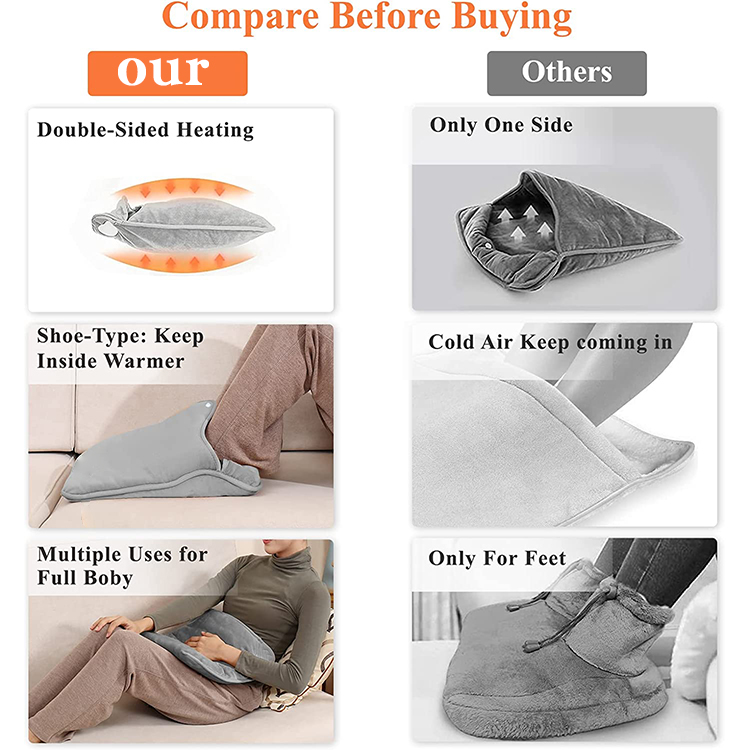 Wholesale Electric Heating Pad For Feet MTECF004