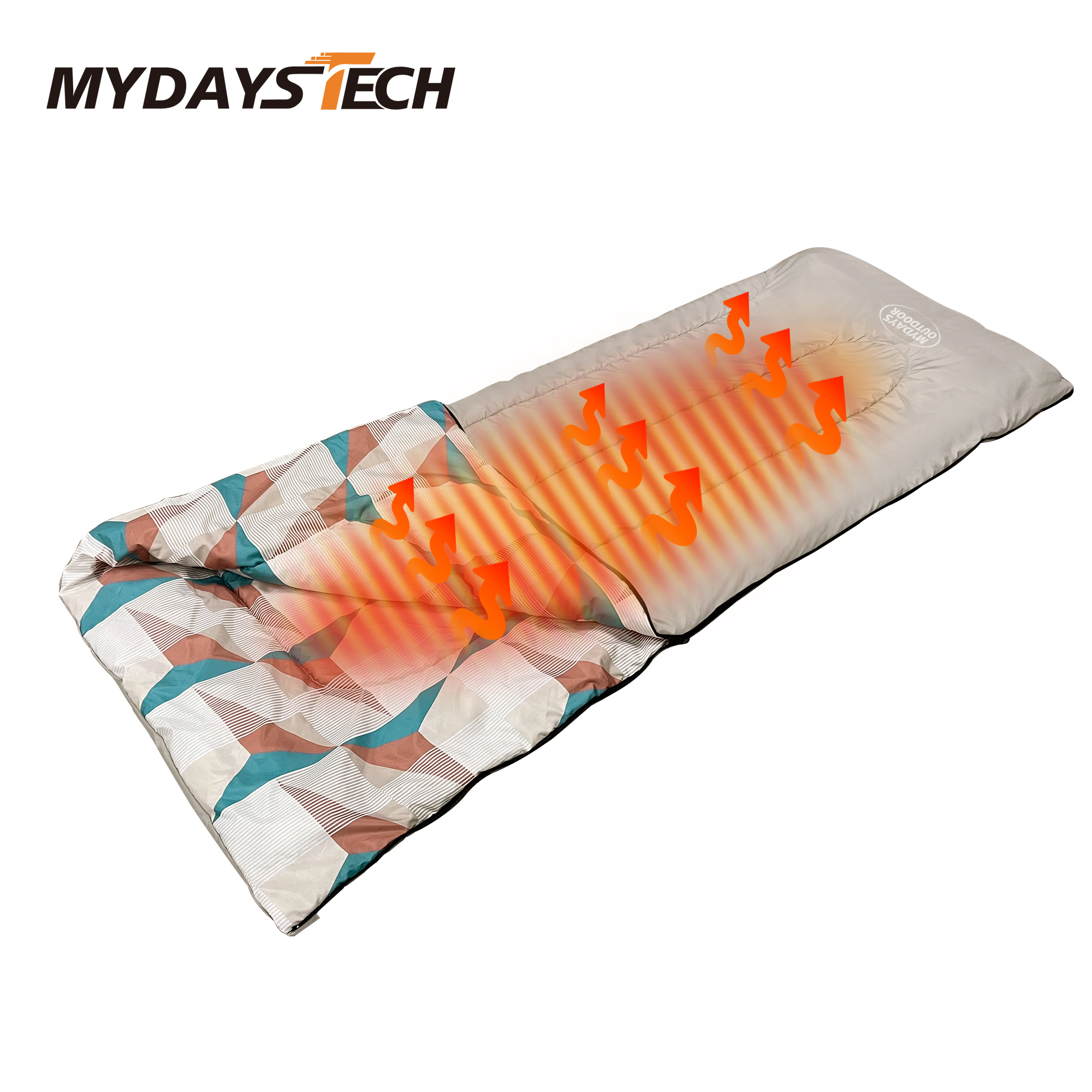 Heated Waterproof Lightweight Cold Weather Sleeping Bag MTECS002