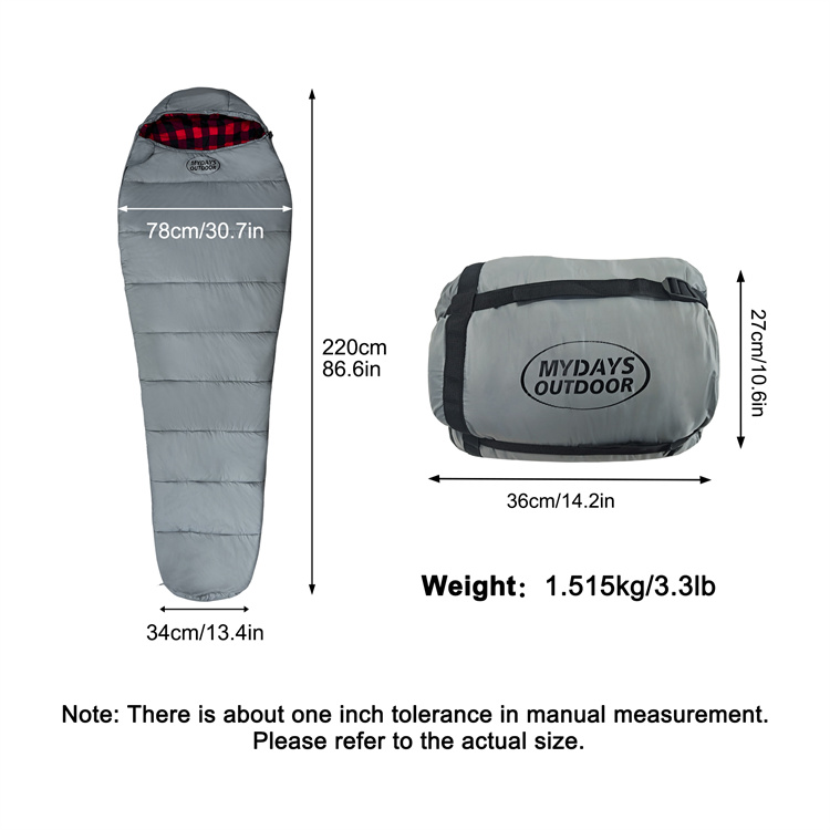 Mummy Heated Sleeping Bag (5)