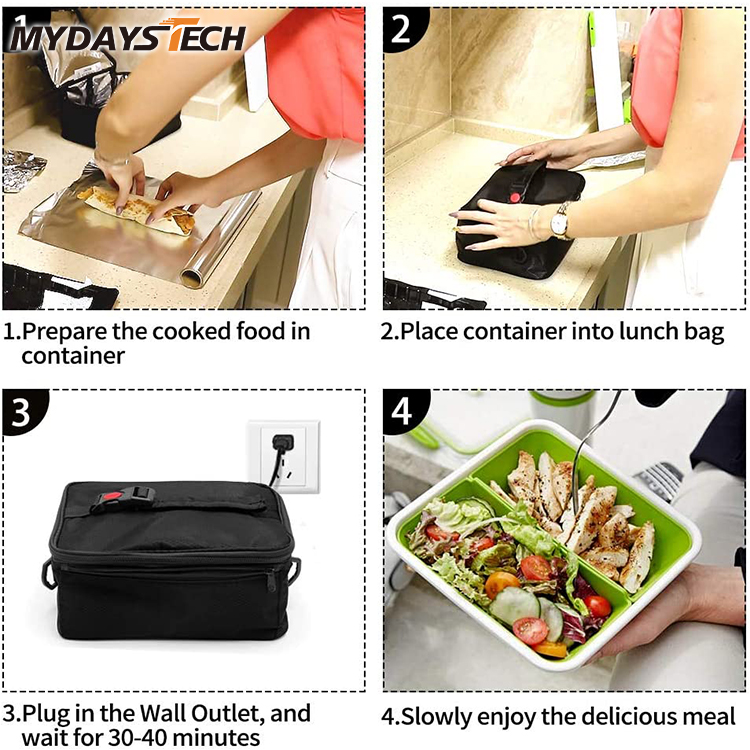 Up To 83% Off on Portable Electric Food Warmer... | Groupon Goods