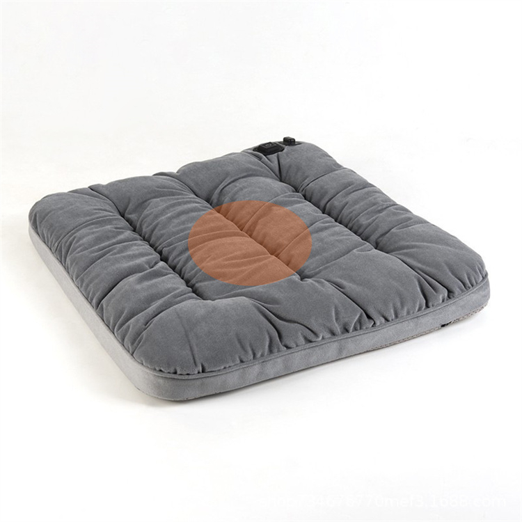 Electric Heating Pad with Timer Portable Heated Stadium Seat Cushion
