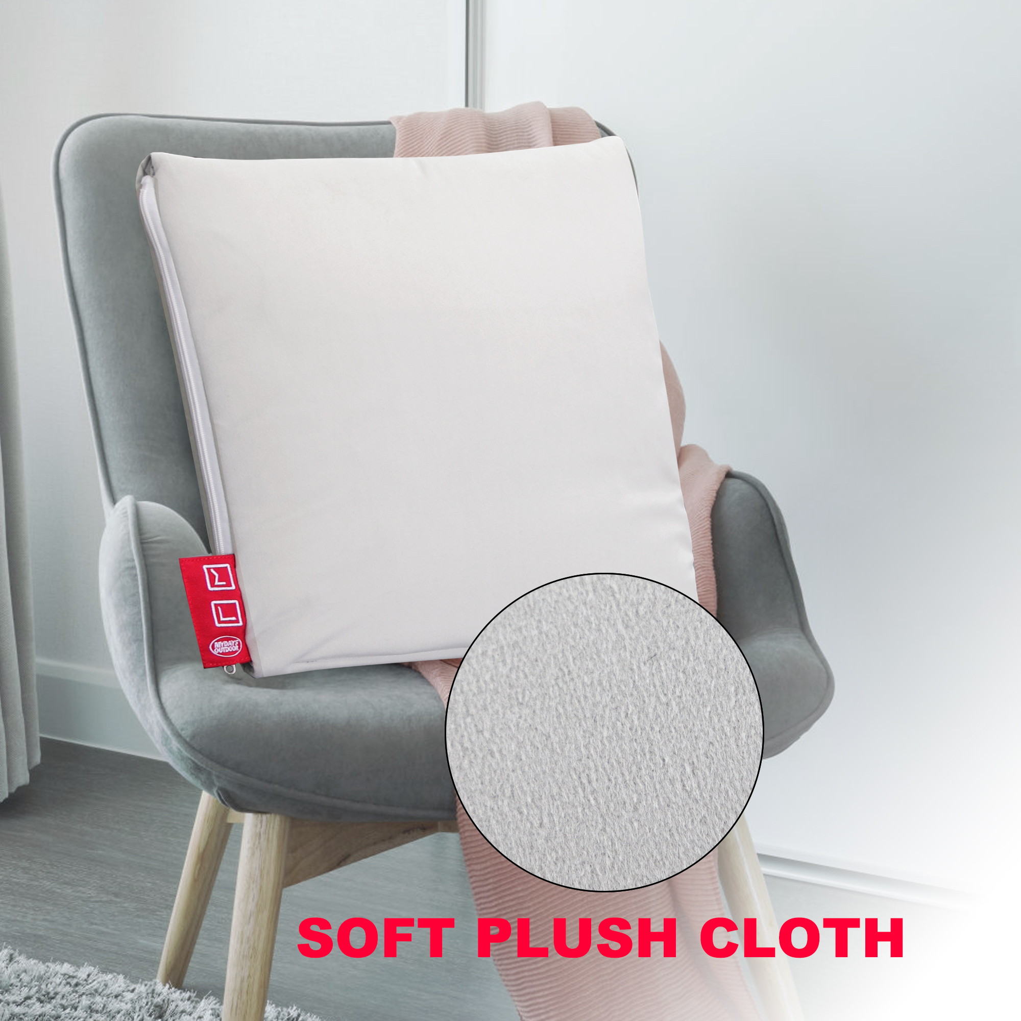2 In1 Tri-fold Cushion Throw Pillow MTECZ004