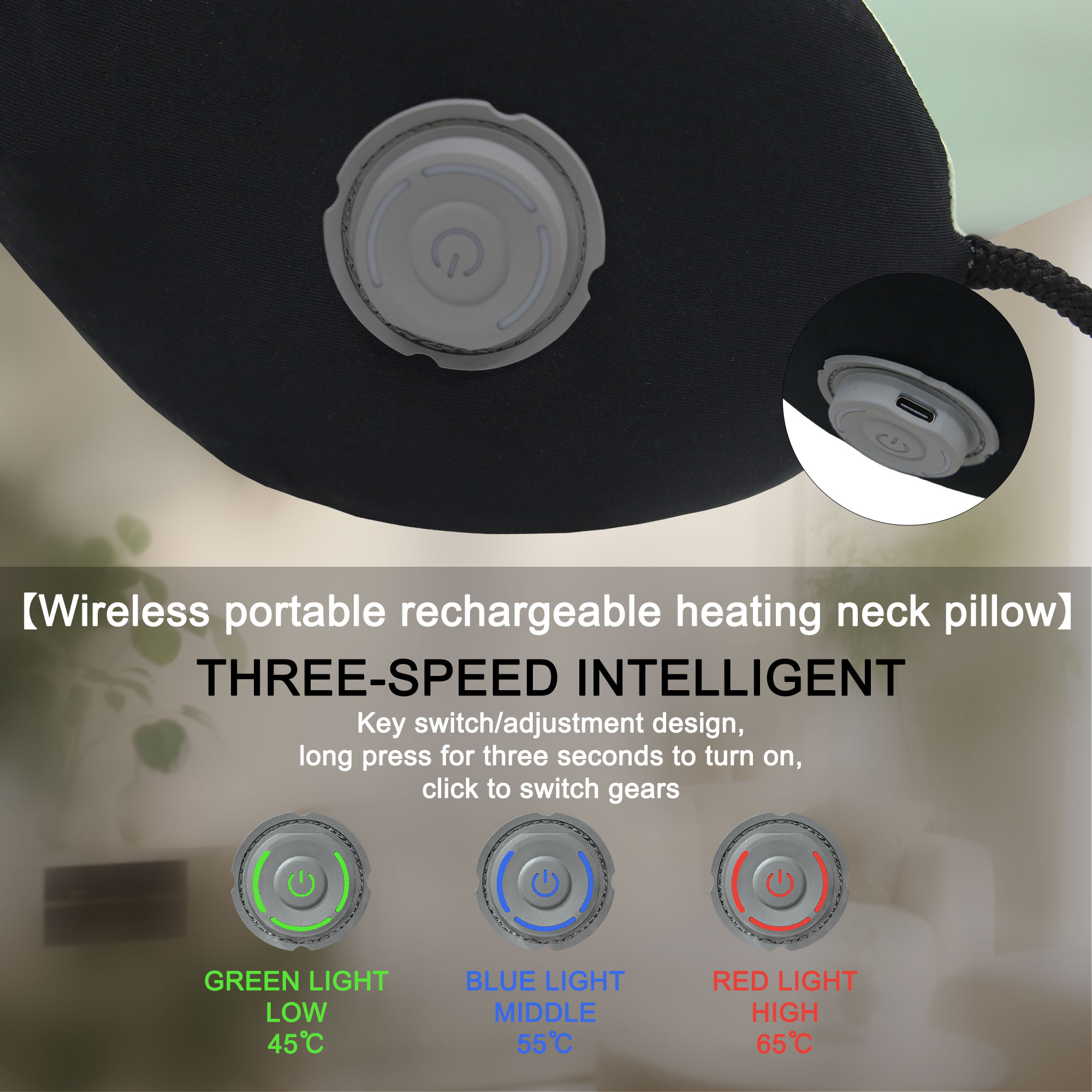 Heated Neck Pillows MYDAYS133