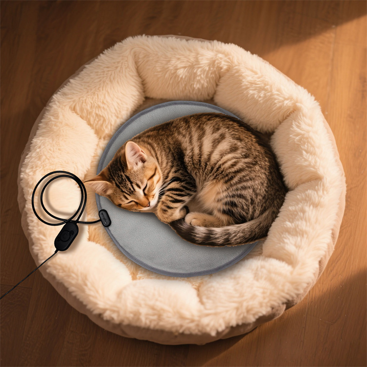 Heated Round Pet Pad MYDAYS170