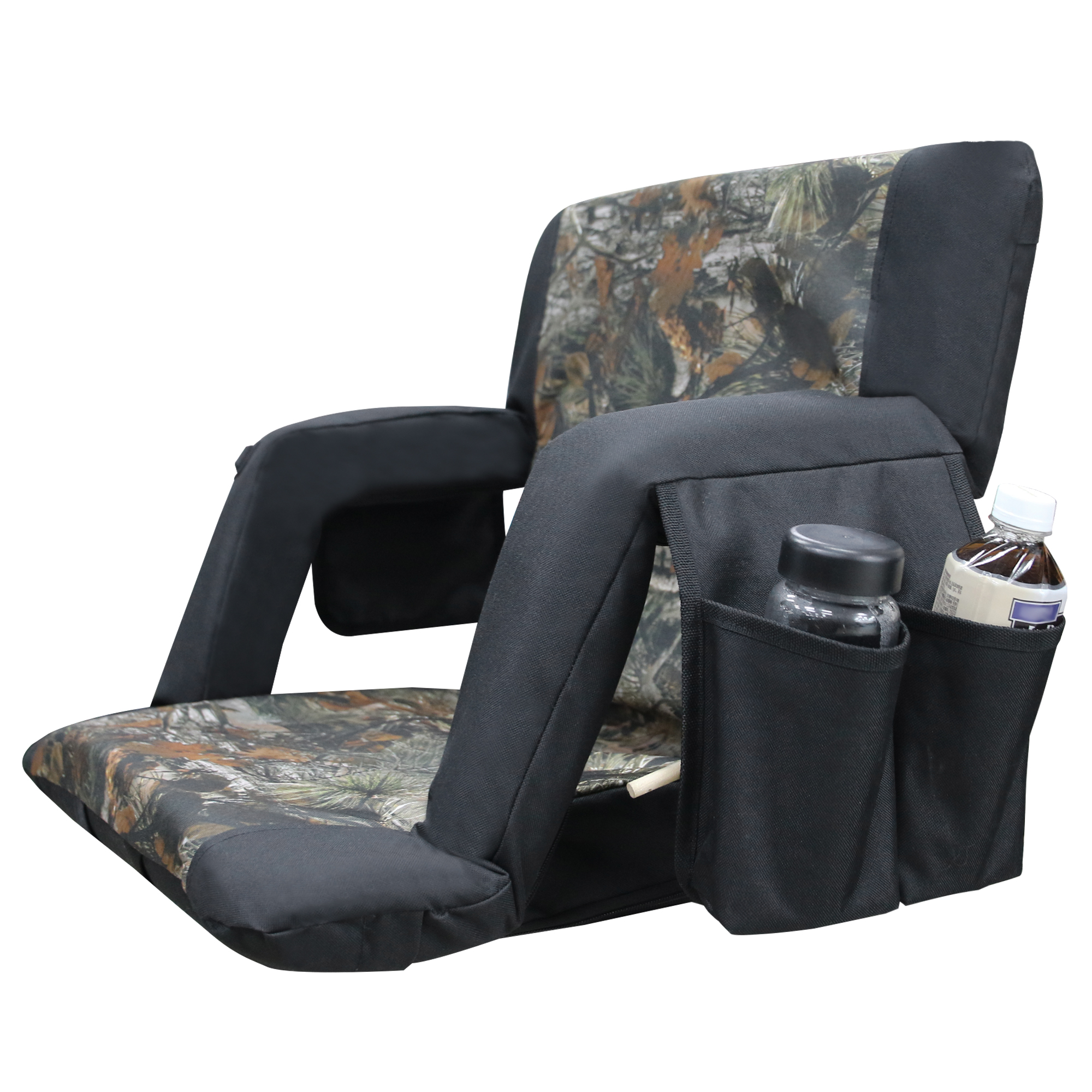 Asiento con calefacción de estadio de camuflaje mtecc051