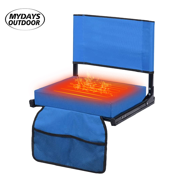 Custom Foldable Heated Stadium Seat With Strap MTECC010