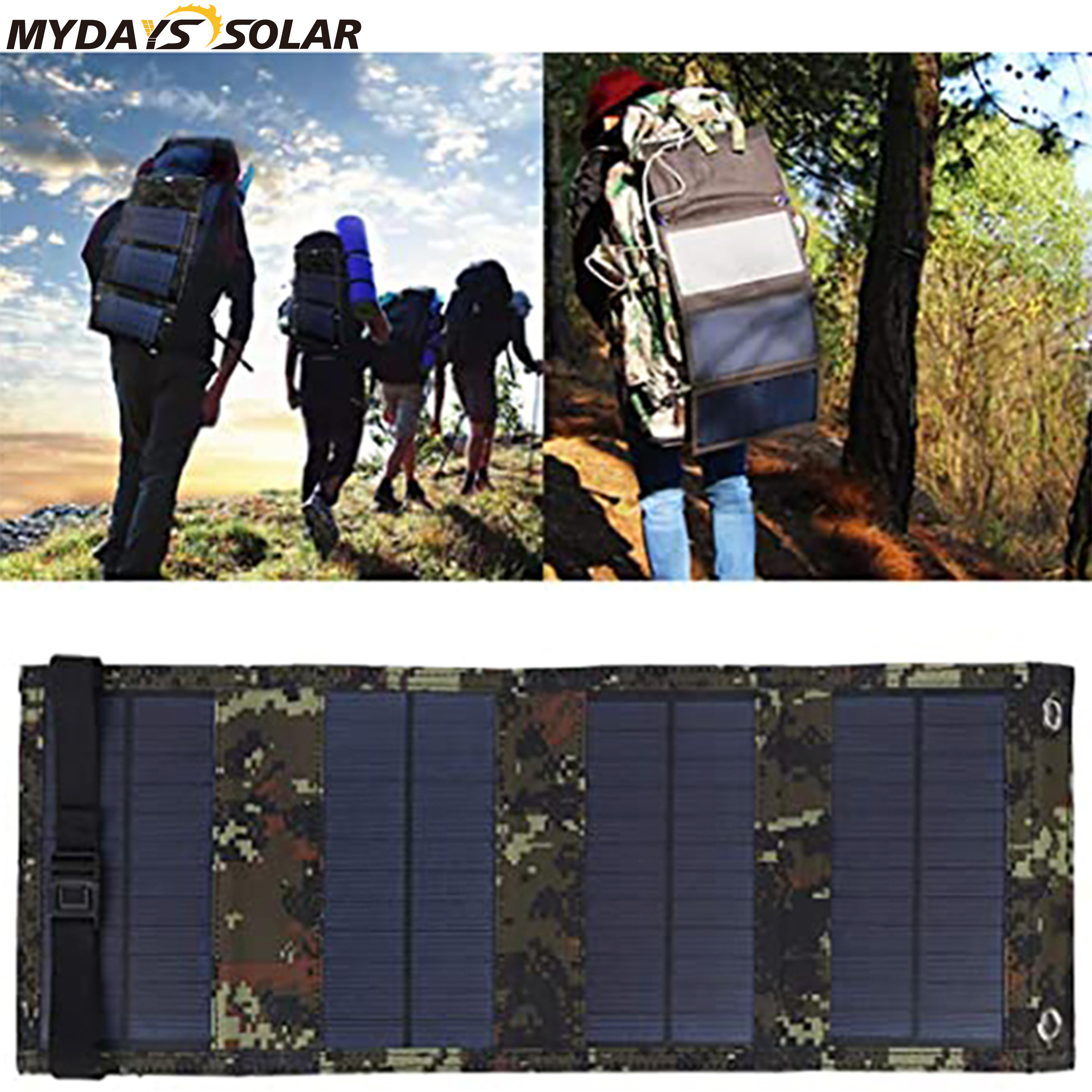 Portable Camping Outdoor 220v Semi Flexible 100W Solar Panel MDSW-1004