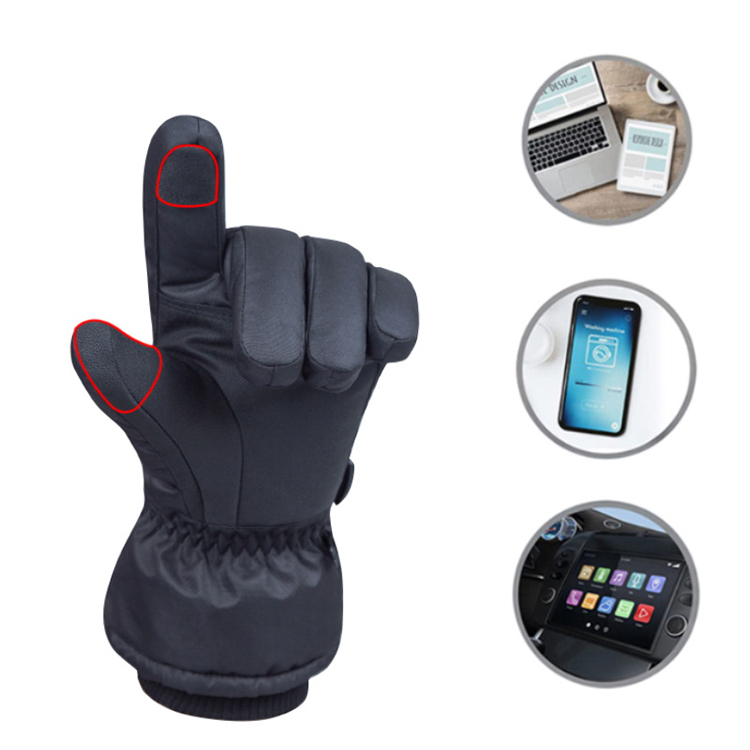 Waterproof Winter Cycling Gloves Gloves With Touchscreen Fingers MTECG002