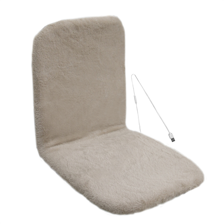 Faux Rabbit Fur Heating Seat (2)